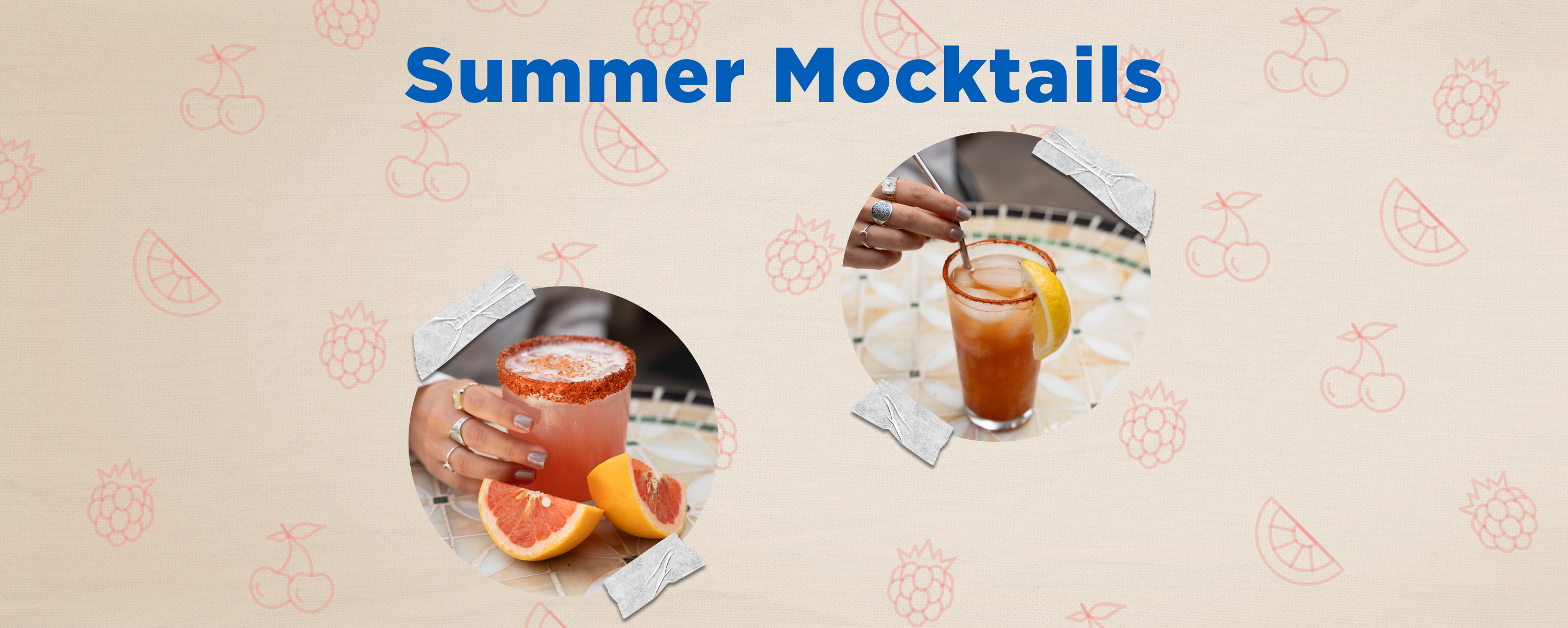 Beat The Heat This Summer with These Fun Mocktails!