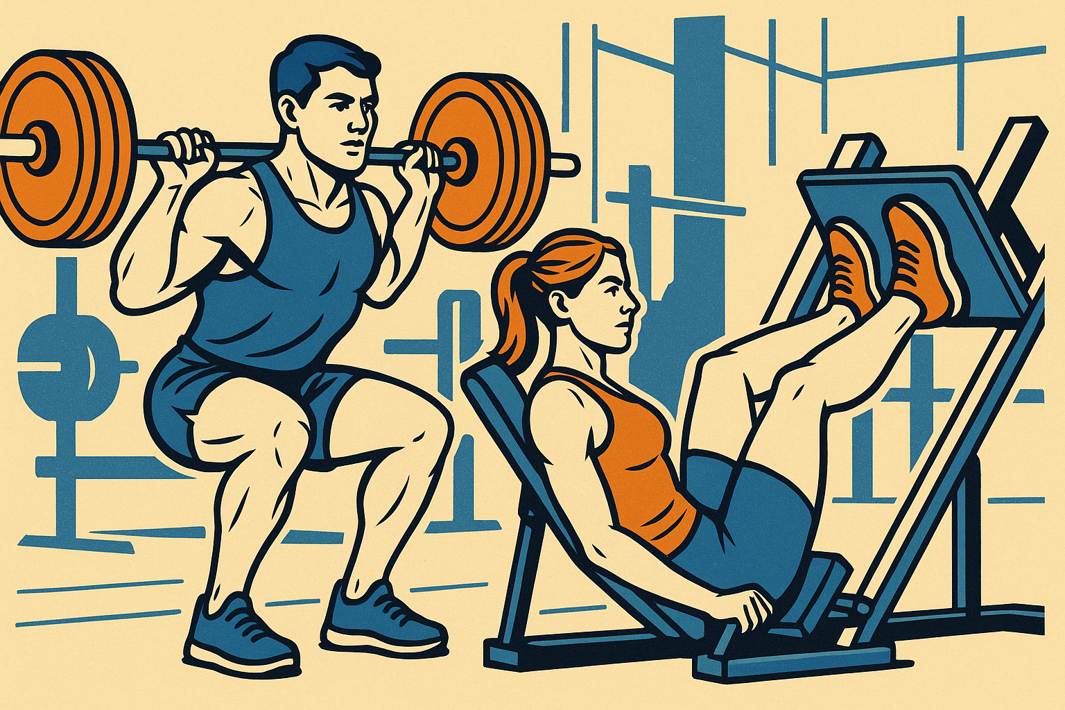 Squat vs. Leg Press: Which Builds Better Power in 8 Weeks?