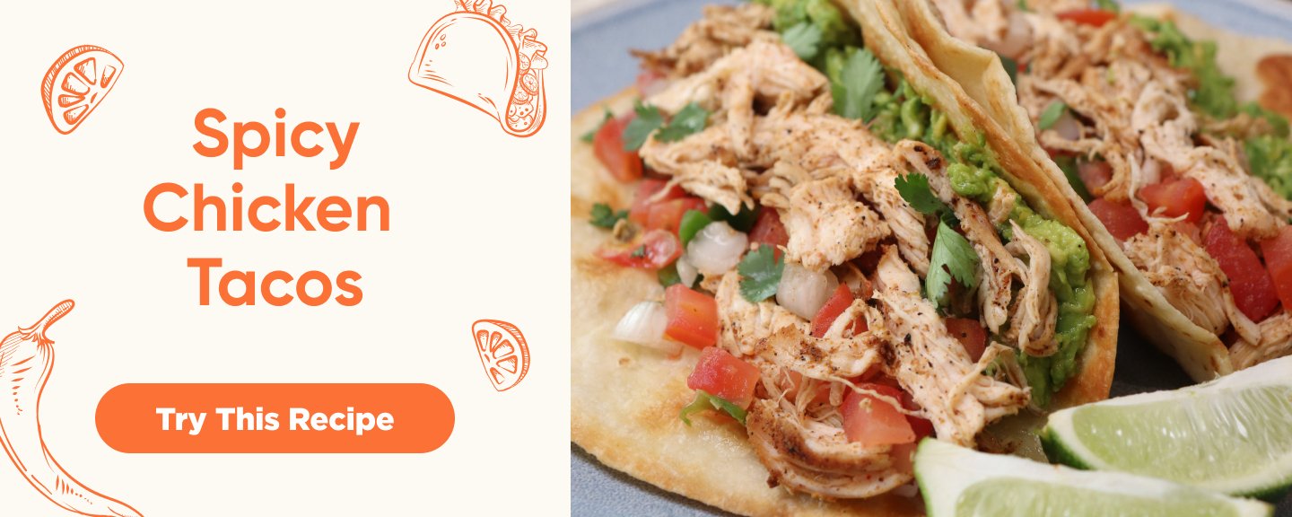 Spicy Chicken Tacos