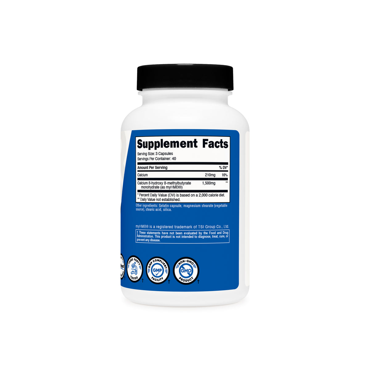 Nutricost Performance myHMB Capsules - Image 3