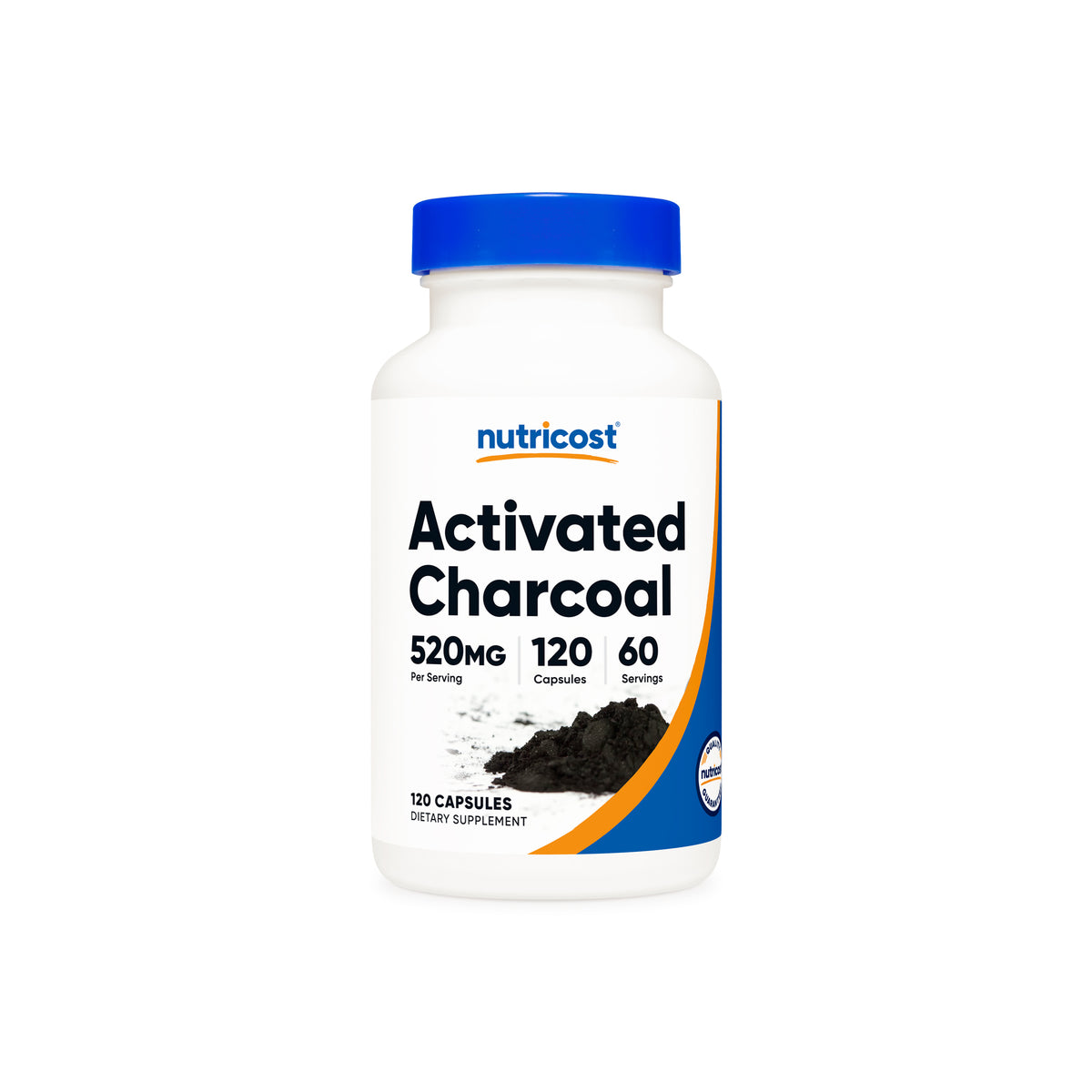 Nutricost Activated Charcoal Capsules - Image 2
