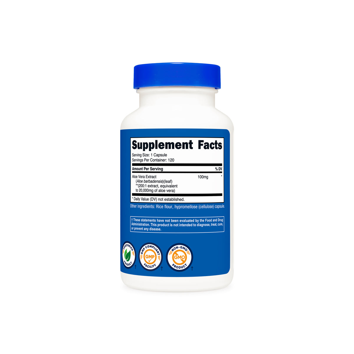 Nutricost Aloe Vera Capsules - Image 3