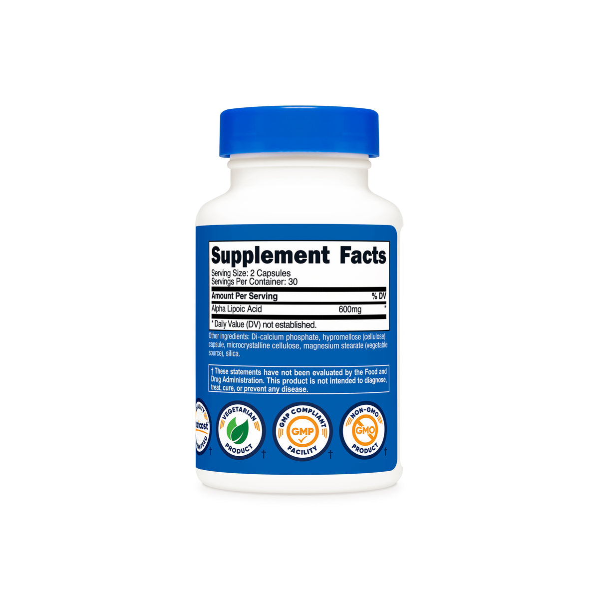 Nutricost Alpha Lipoic Acid Capsules - Image 3