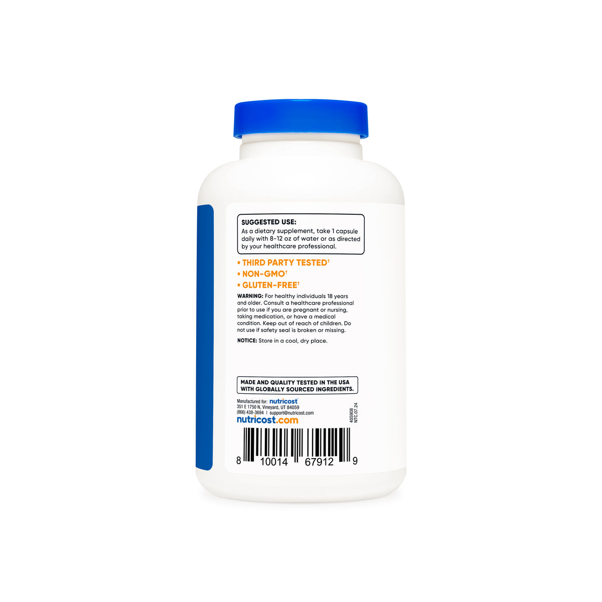 Nutricost Apple Cider Vinegar Capsules - Image 4