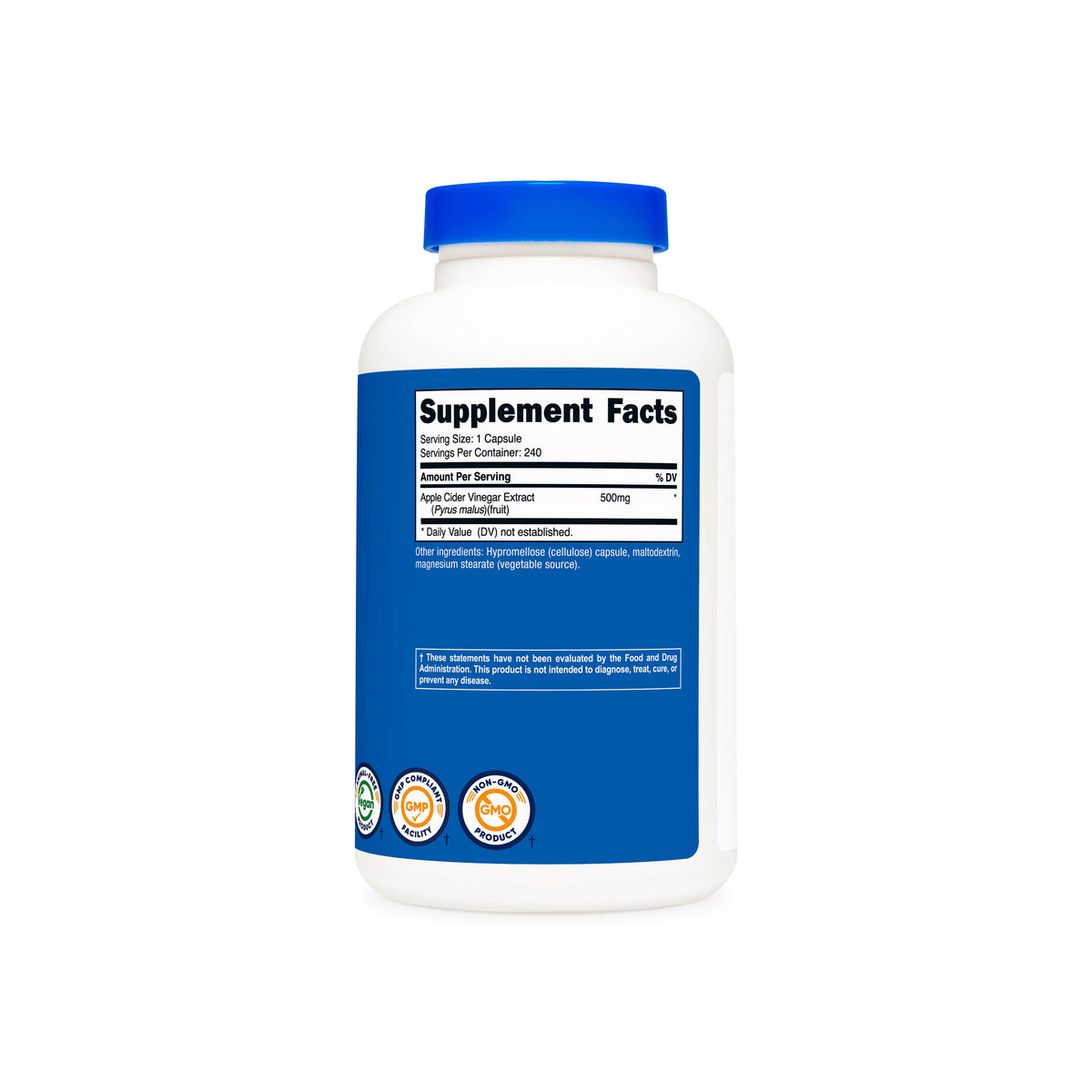 Nutricost Apple Cider Vinegar Capsules - Image 3