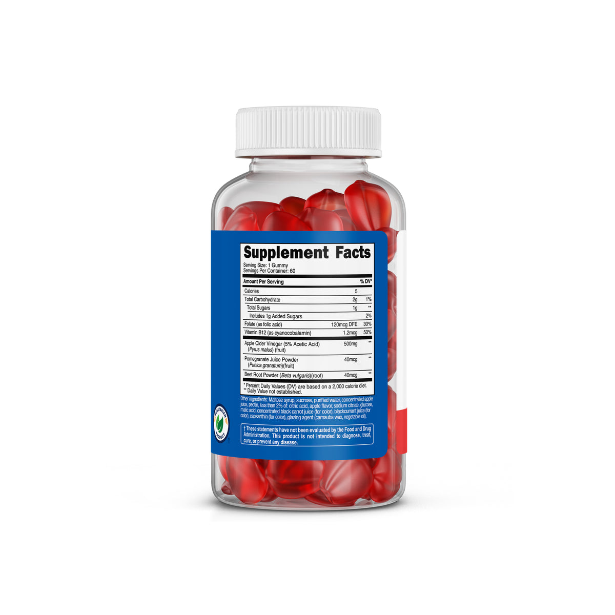 Nutricost Apple Cider Vinegar Gummies - Image 3
