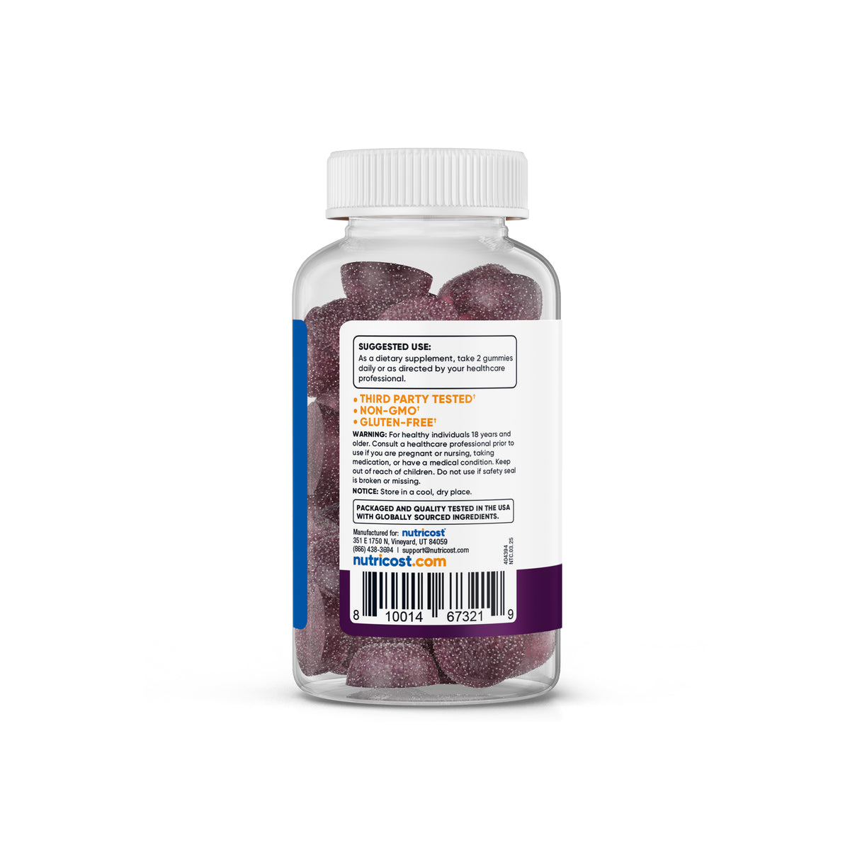 Nutricost Ashwagandha Gummies Nutricost Ashwagandha Gummies