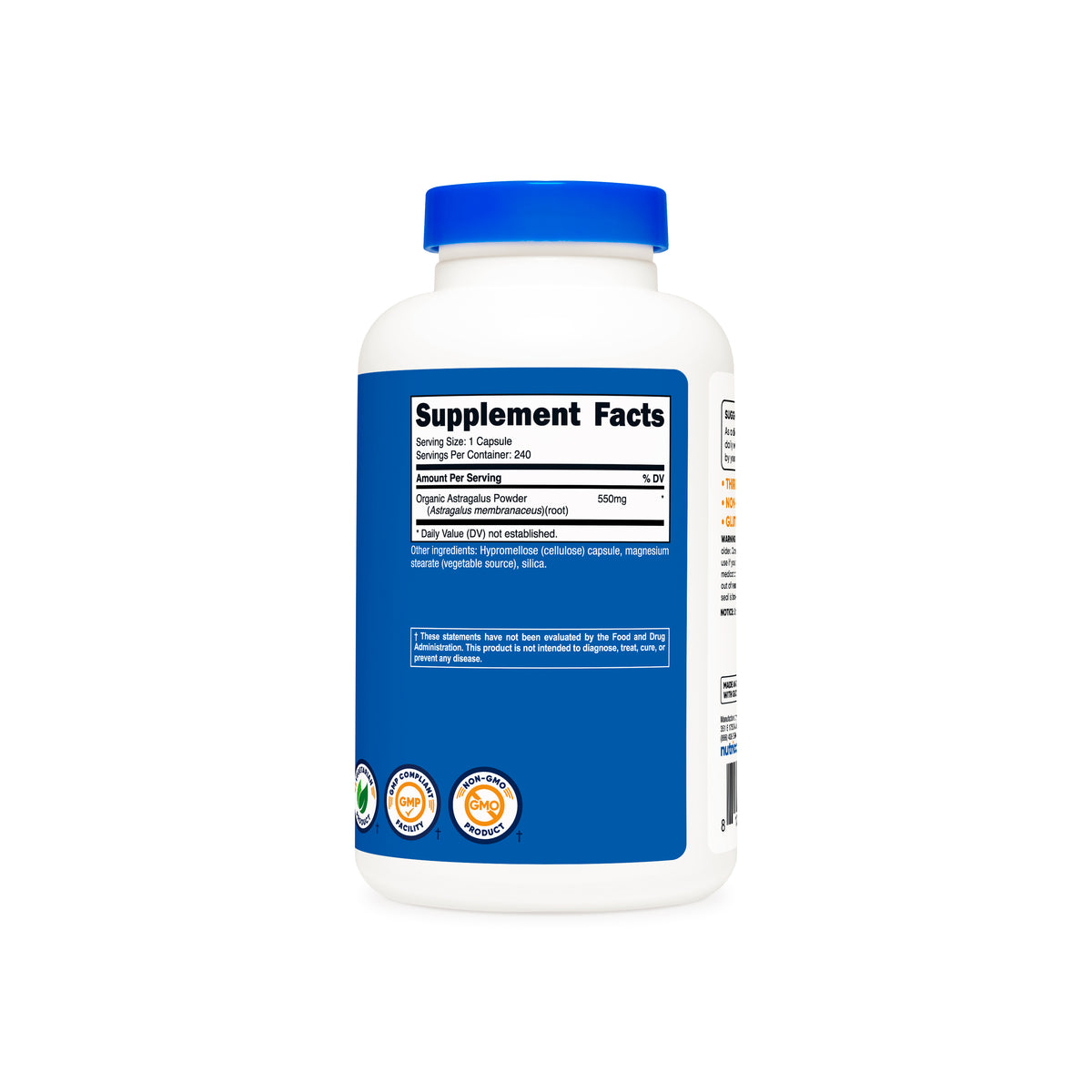 Nutricost Astragalus Capsules - Image 3