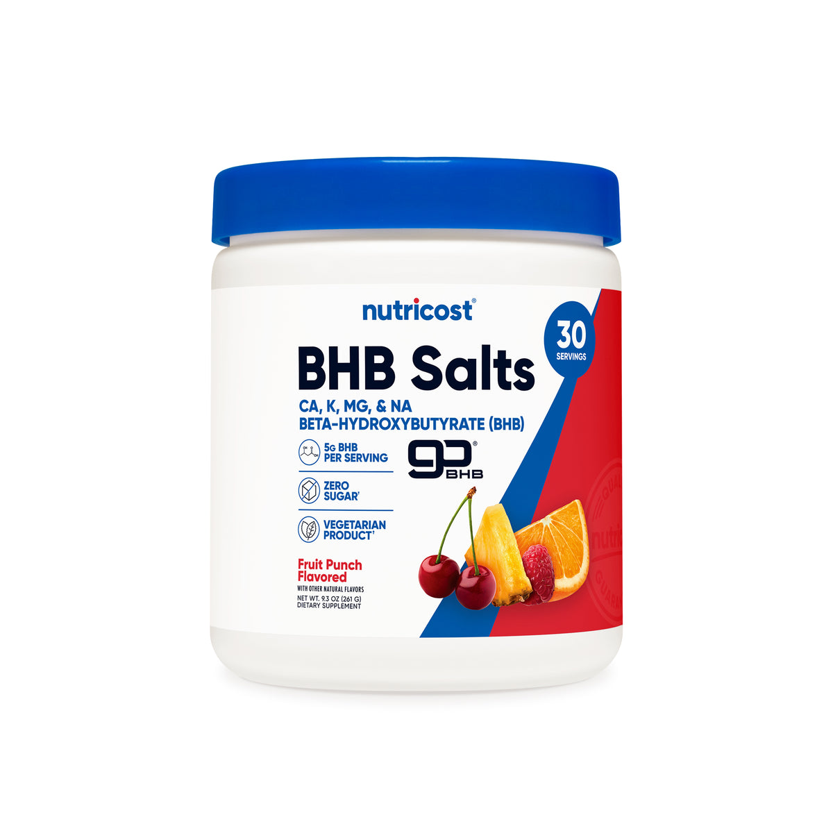 Poudre De BHB (cétone) Nutricost - 250 Grammes