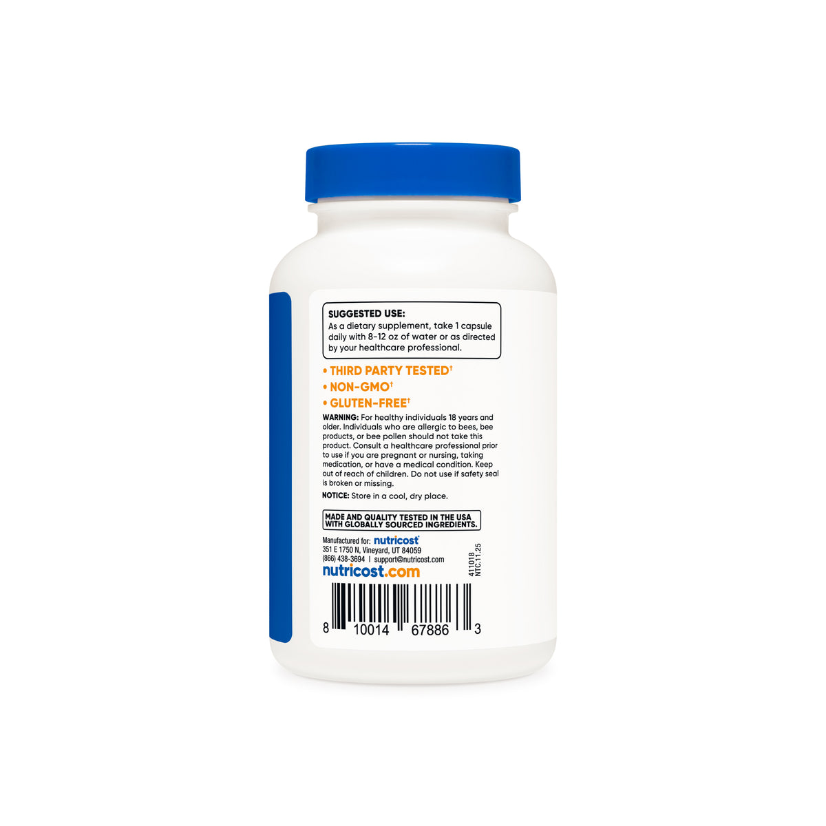 Nutricost Bee Propolis 10:1 Capsules - Image 4