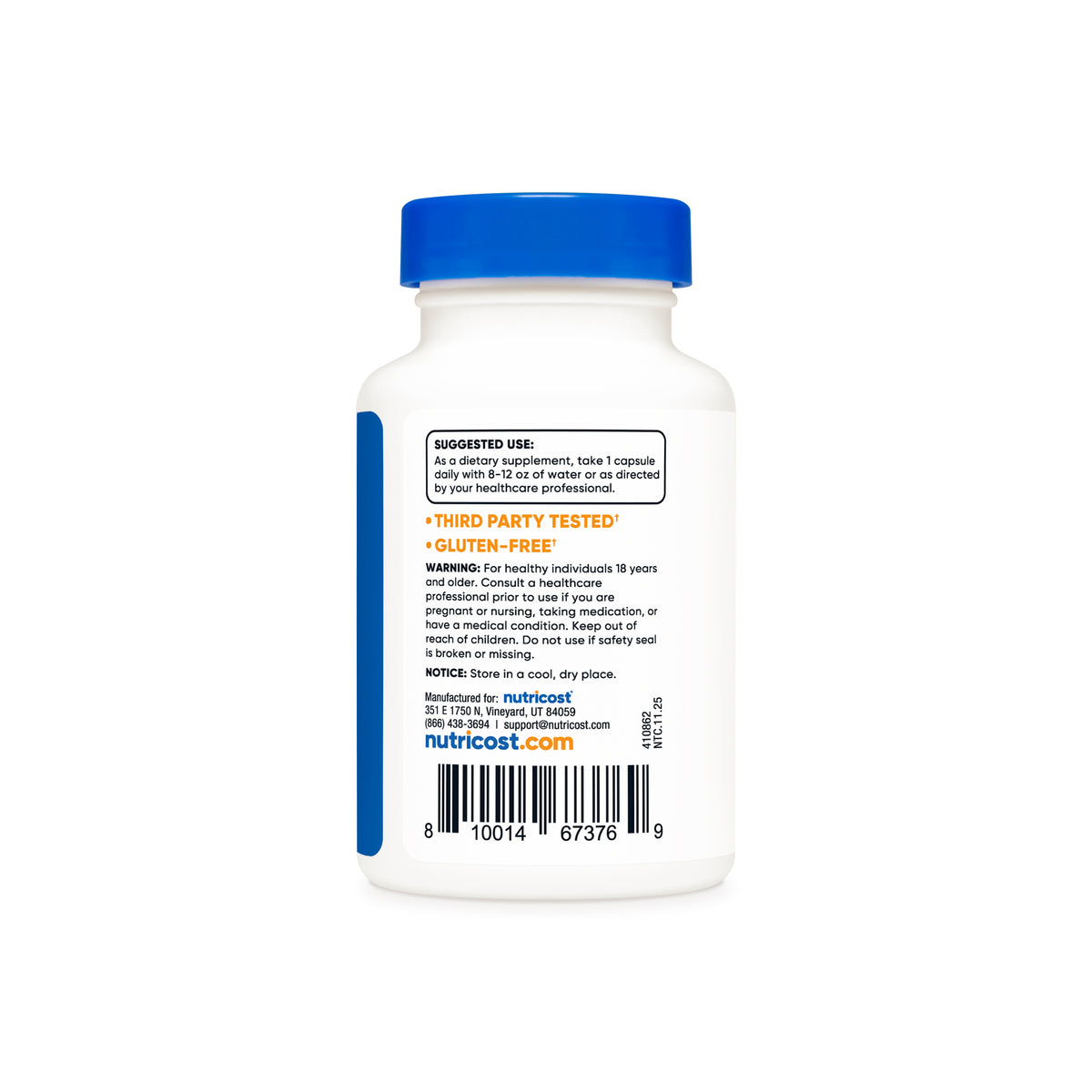 Nutricost Benfotiamine (300 MG) (90 Caps) - Image 4