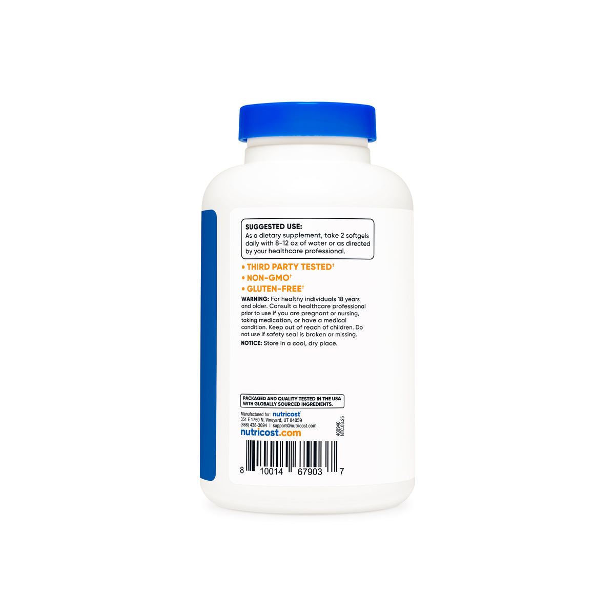 Nutricost Beta Sitosterol Softgels - Image 4
