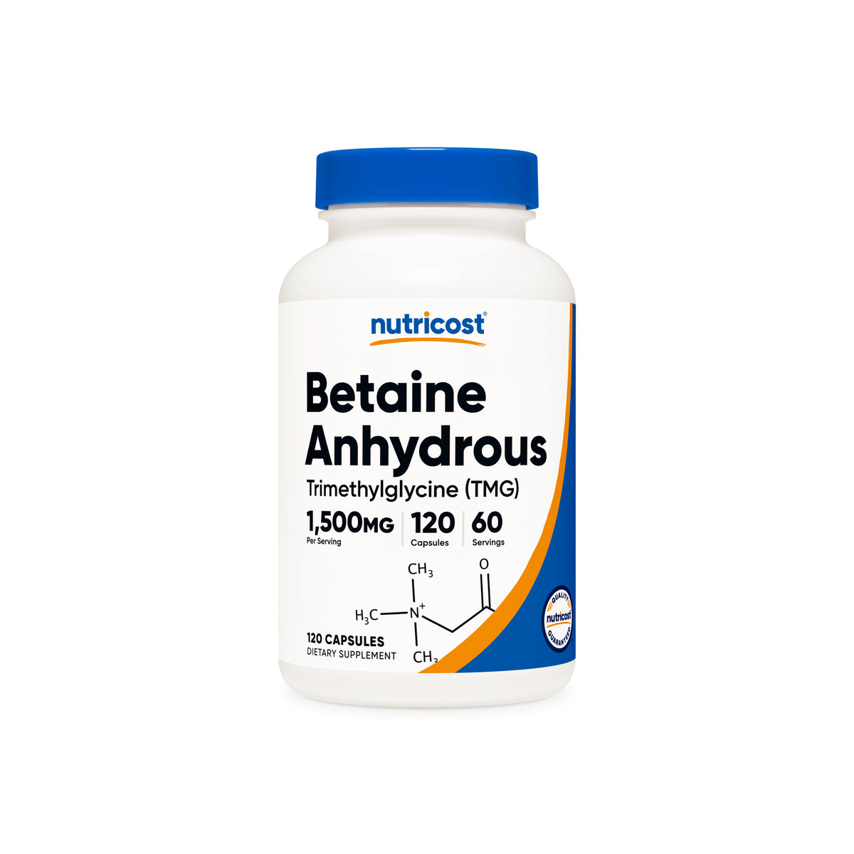 Nutricost Betaine Anhydrous (TMG) Capsules - Image 2