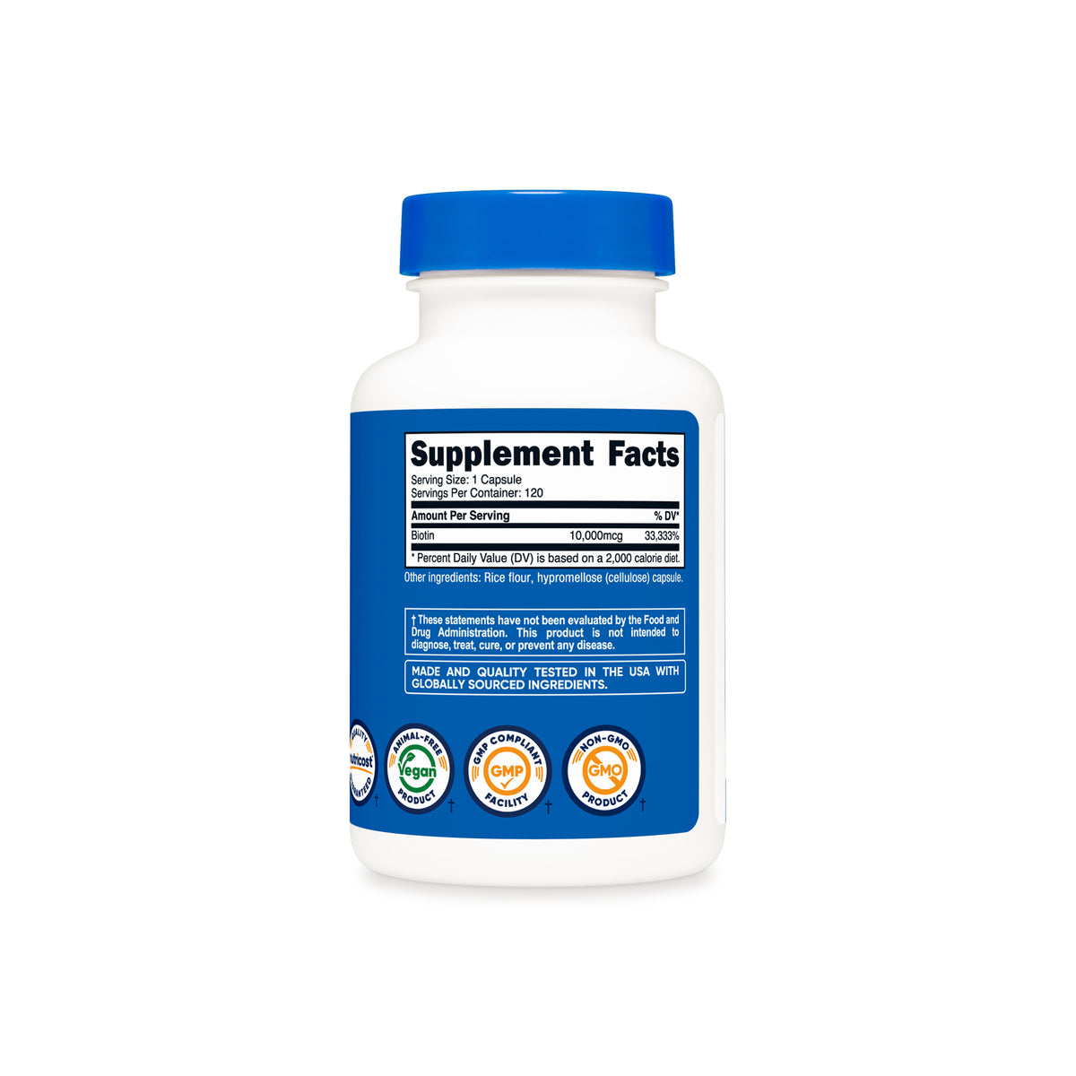Nutricost Biotin Capsules - Image 3