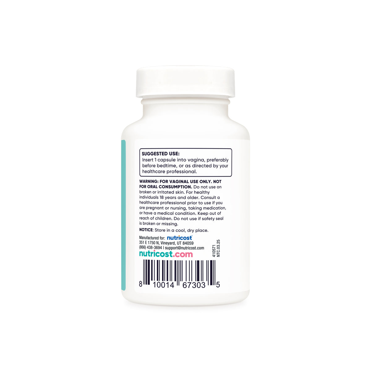 Nutricost Boric Acid Capsules - Image 4