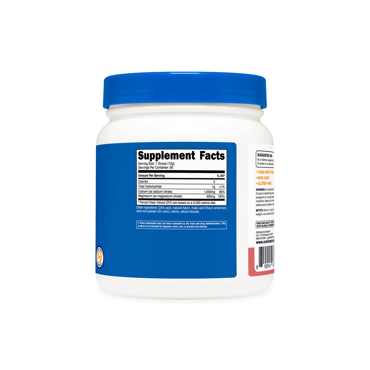 Nutricost Calcium Citrate + Magnesium Citrate Powder - Image 3