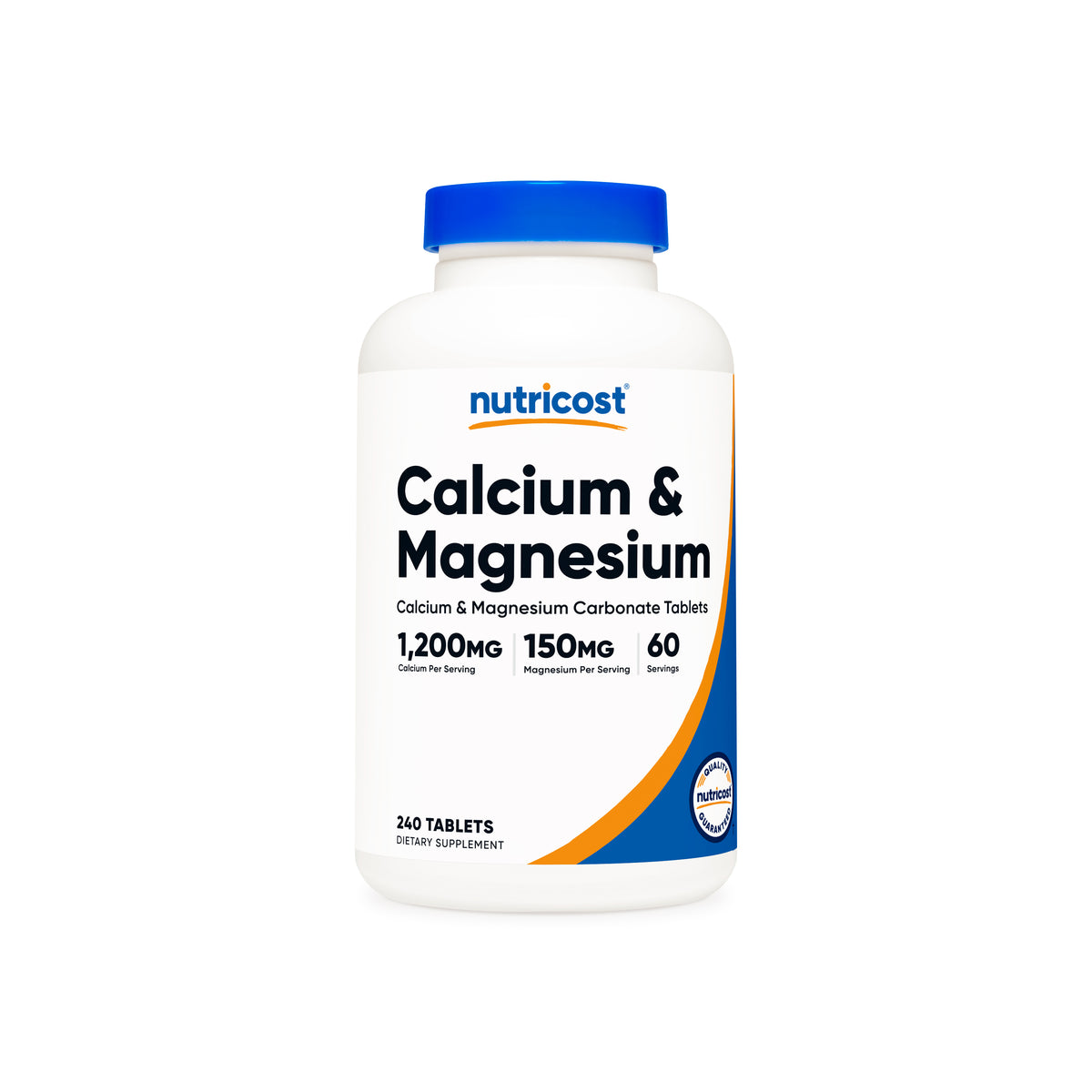 Nutricost Calcium & Magnesium Carbonate Tablets - Image 2