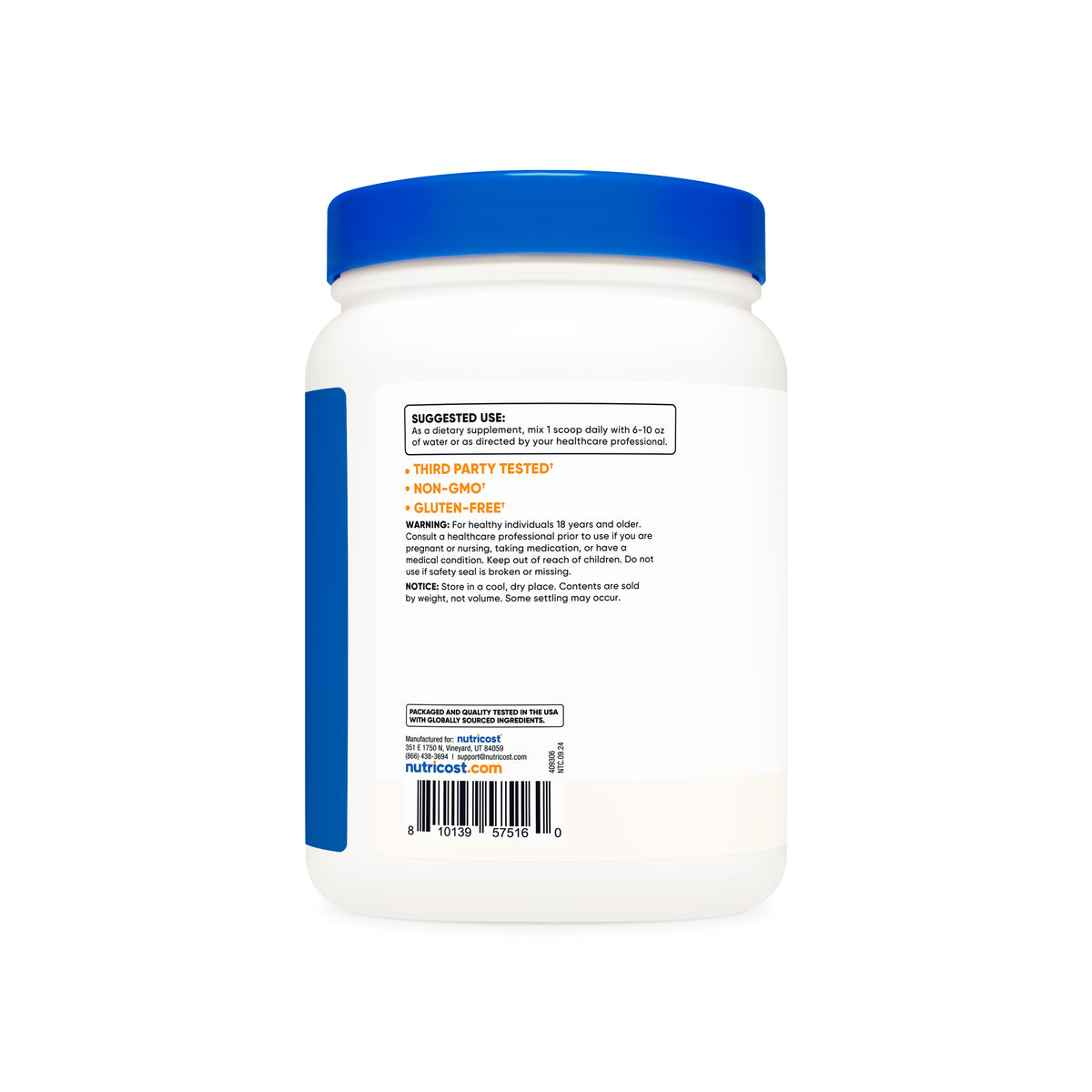 Nutricost Calcium Citrate Powder - Image 4