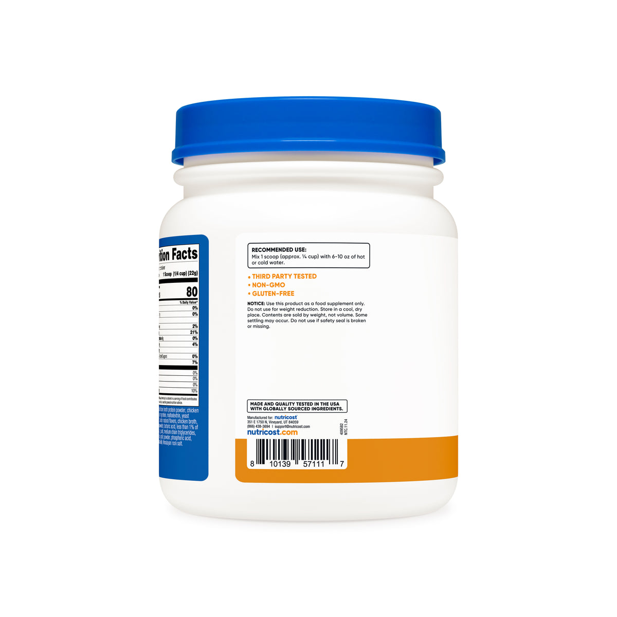 Nutricost Chicken Bone Broth Protein - Image 4