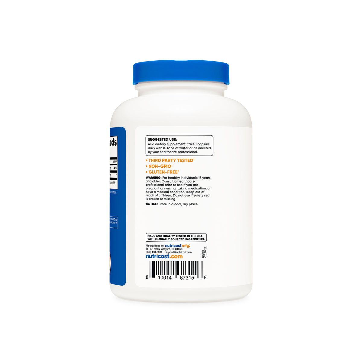 Nutricost Choline Bitartrate Capsules - Image 4