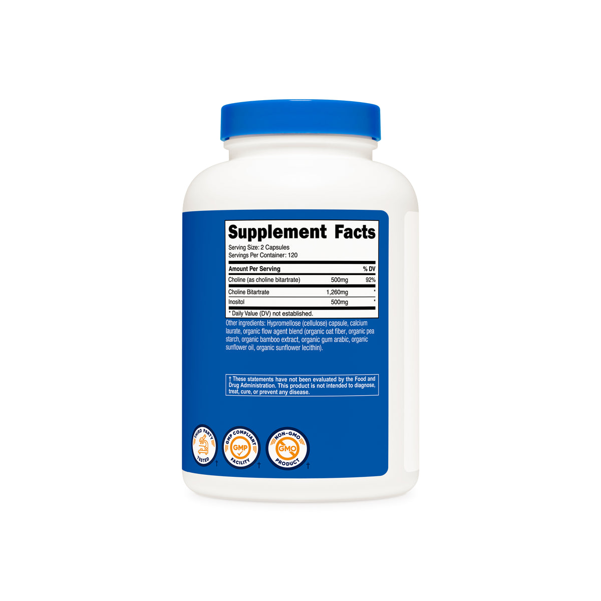 l-carnitine+choline+inositol Choline Bitartrate Inositol main image 1