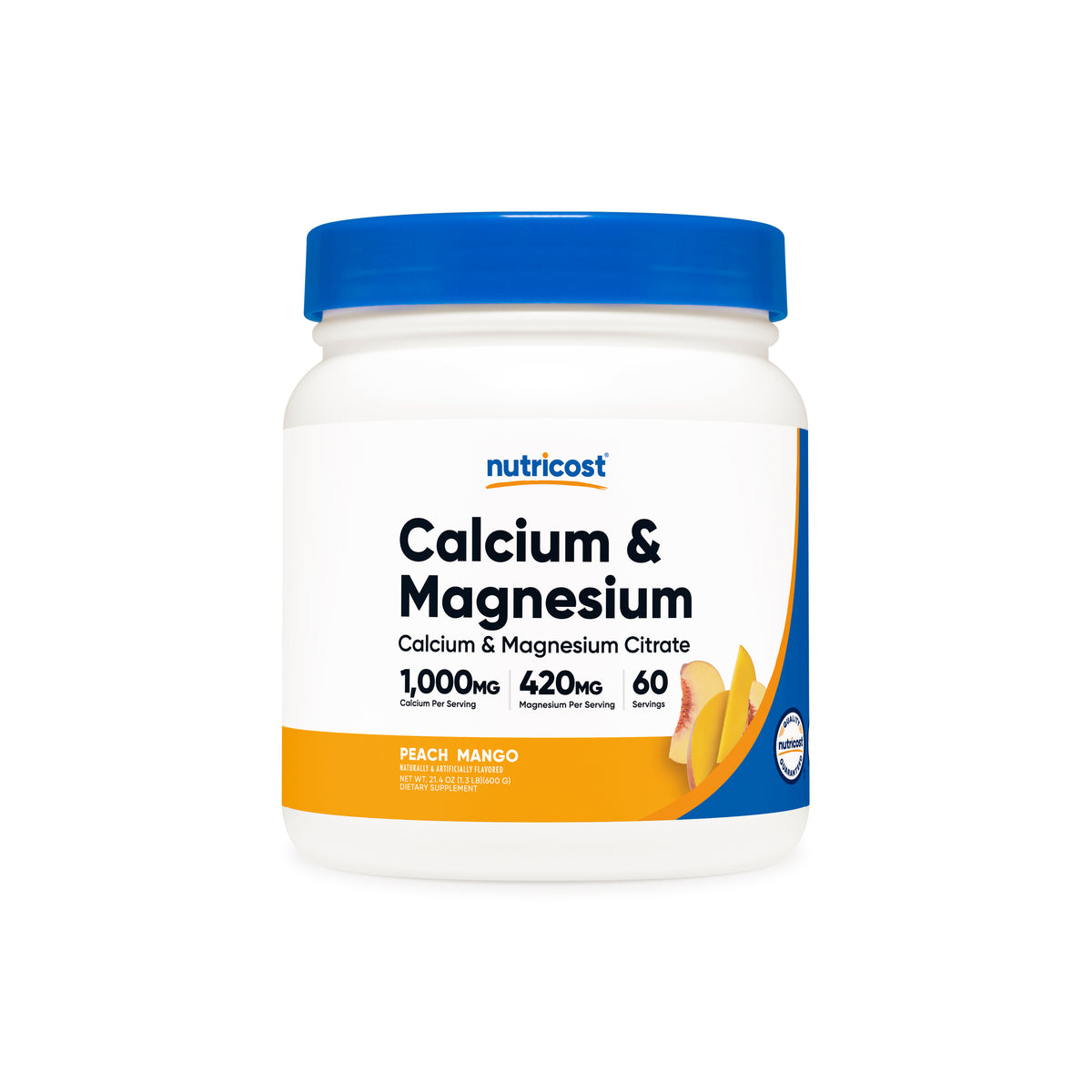 Nutricost Calcium Peach Mango - Image 2