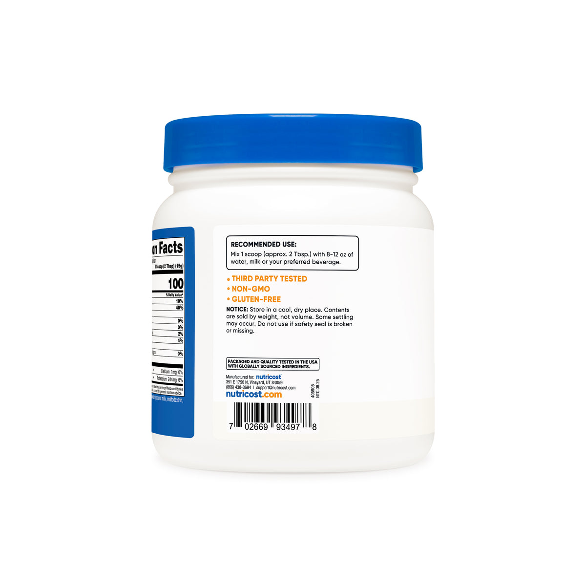 Nutricost Coconut Milk Powder - Image 4
