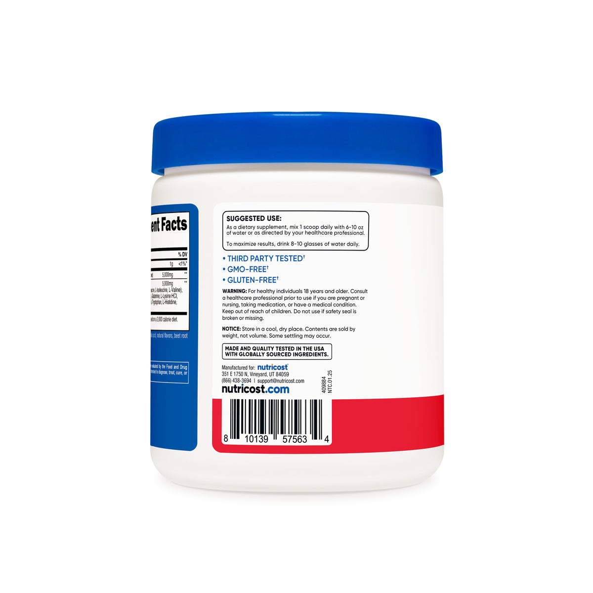 Nutricost Creatine + Aminos Powder - Image 4