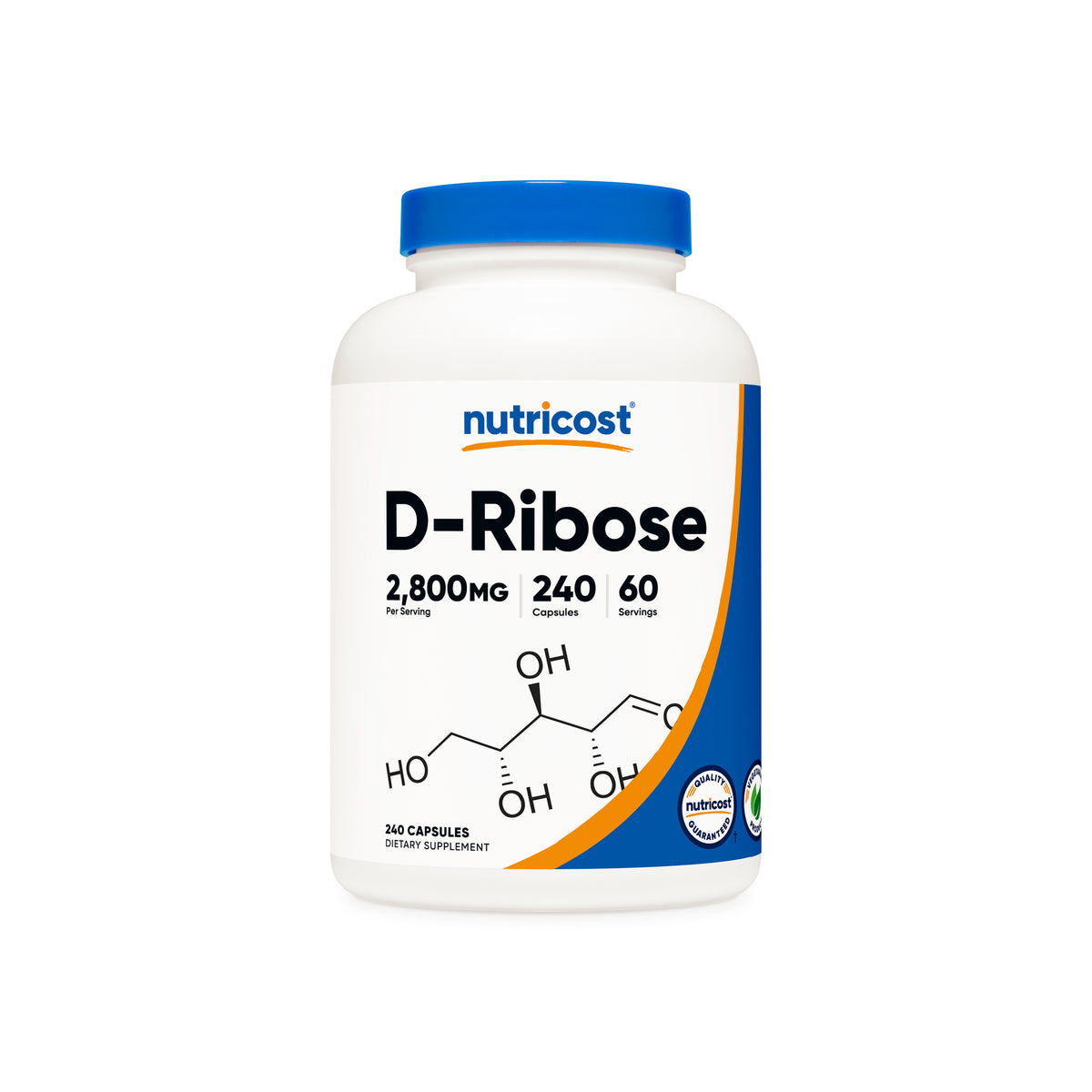 Nutricost D-Ribose Capsules - Image 2