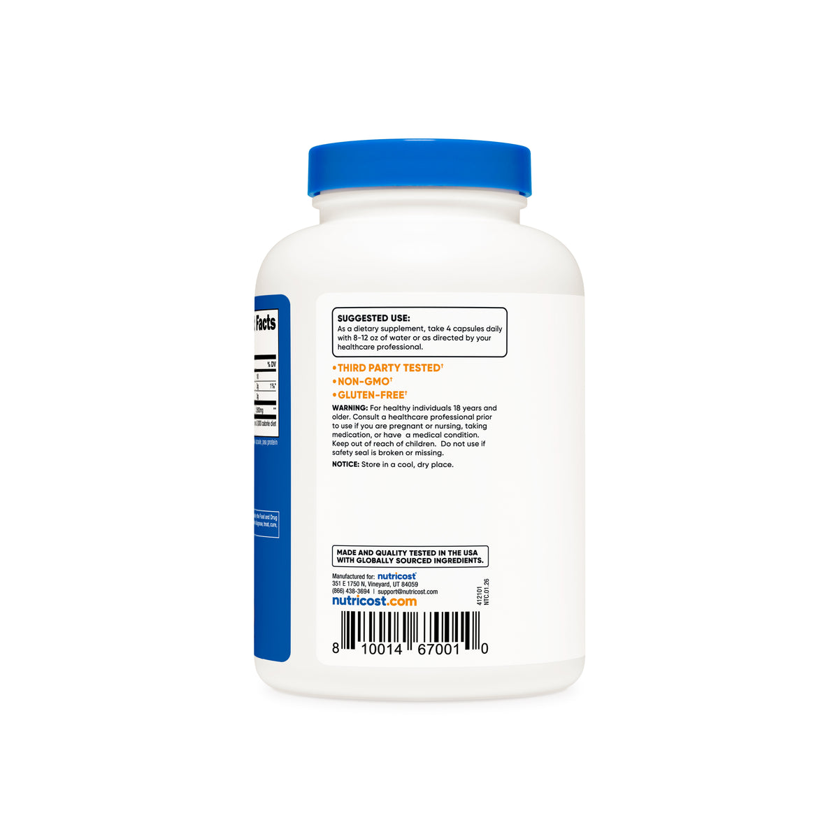 Nutricost D-Ribose Capsules - Image 4