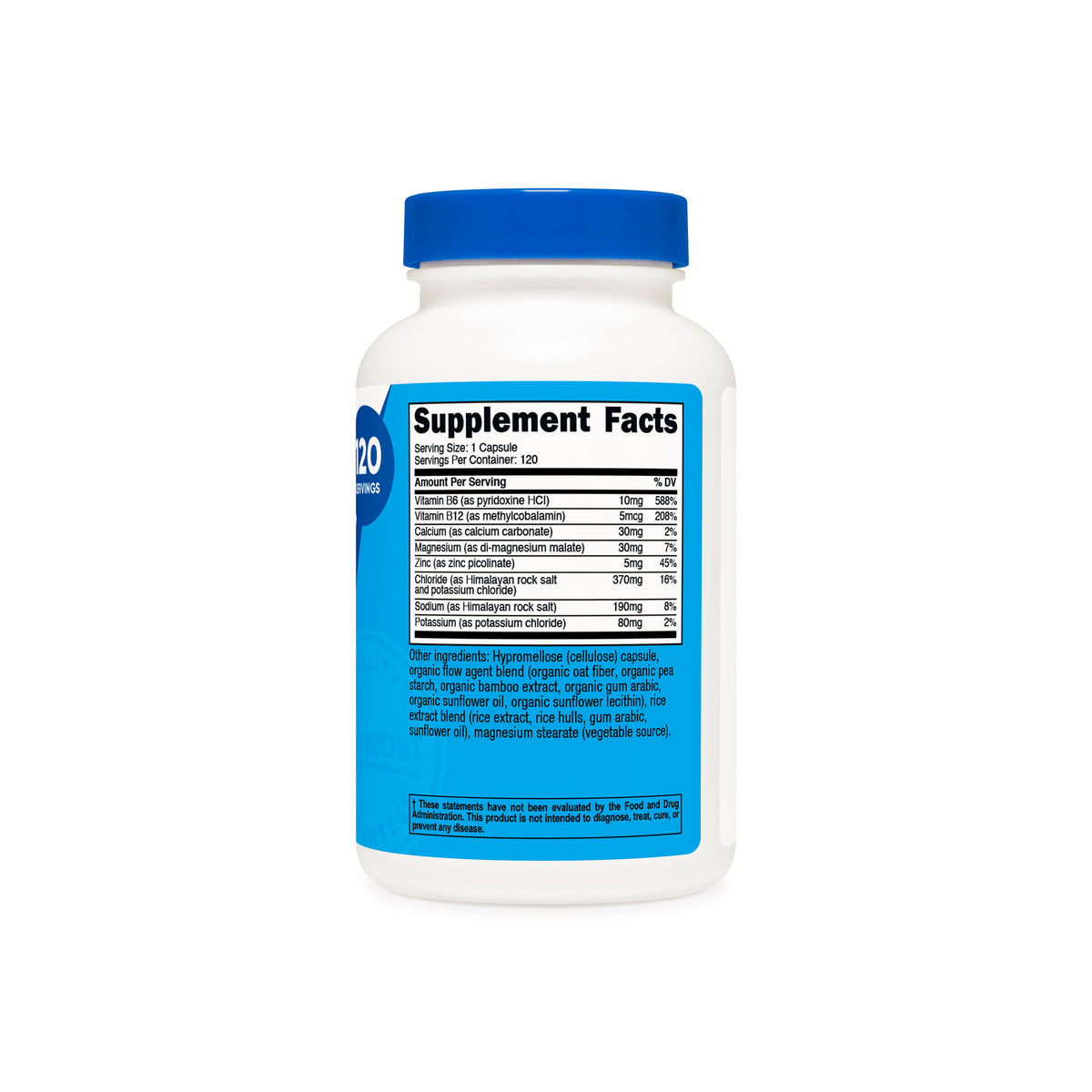 Nutricost Electrolyte (8 Hydrating Electrolytes & Vitamins) (120 CAP) - Image 3