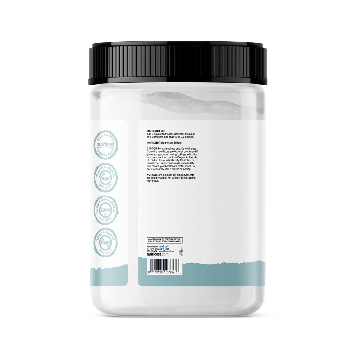 Nutricost Pure Epsom Salt - Image 3