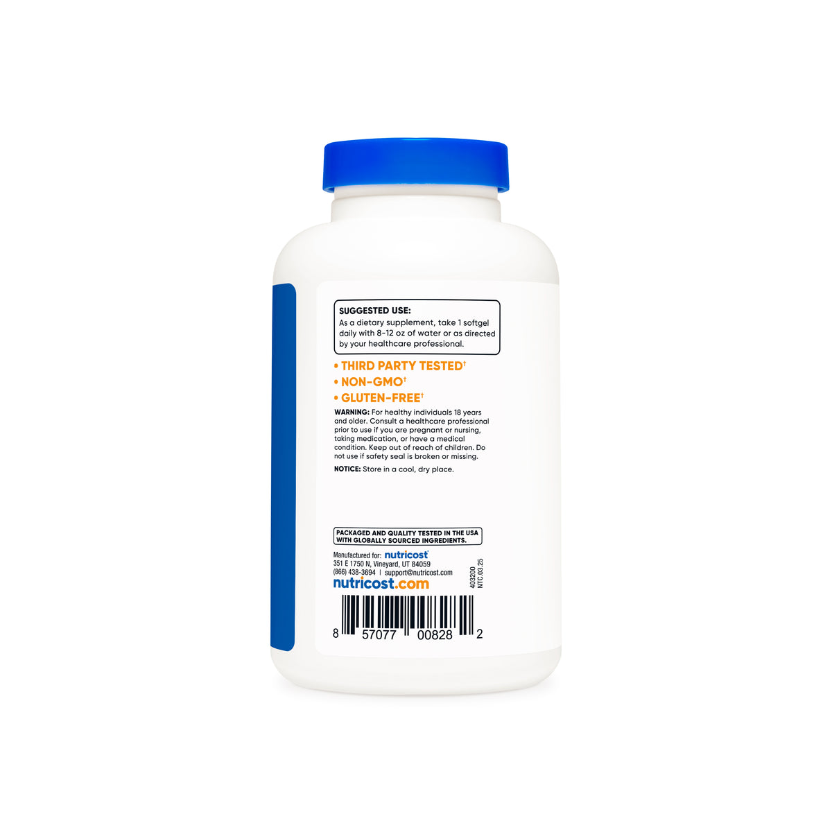 Nutricost Evening Primrose Oil Softgels - Image 3
