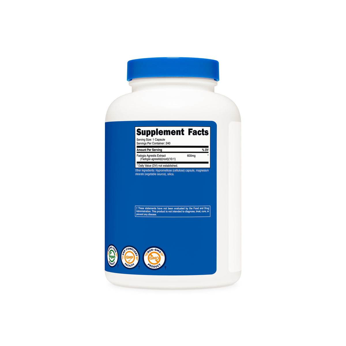 Fadogia Agrestis - 1000 mg Daily Dose - 120 Capsules (High Dose Fadogia Agrestis - 1000 mg Daily Dose - 120 Capsules (High Dose