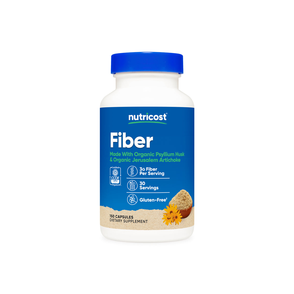 Nutricost Organic Fiber Capsules - Image 2