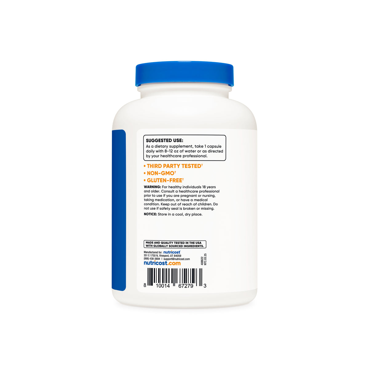 Nutricost GABA + B6 - Image 4