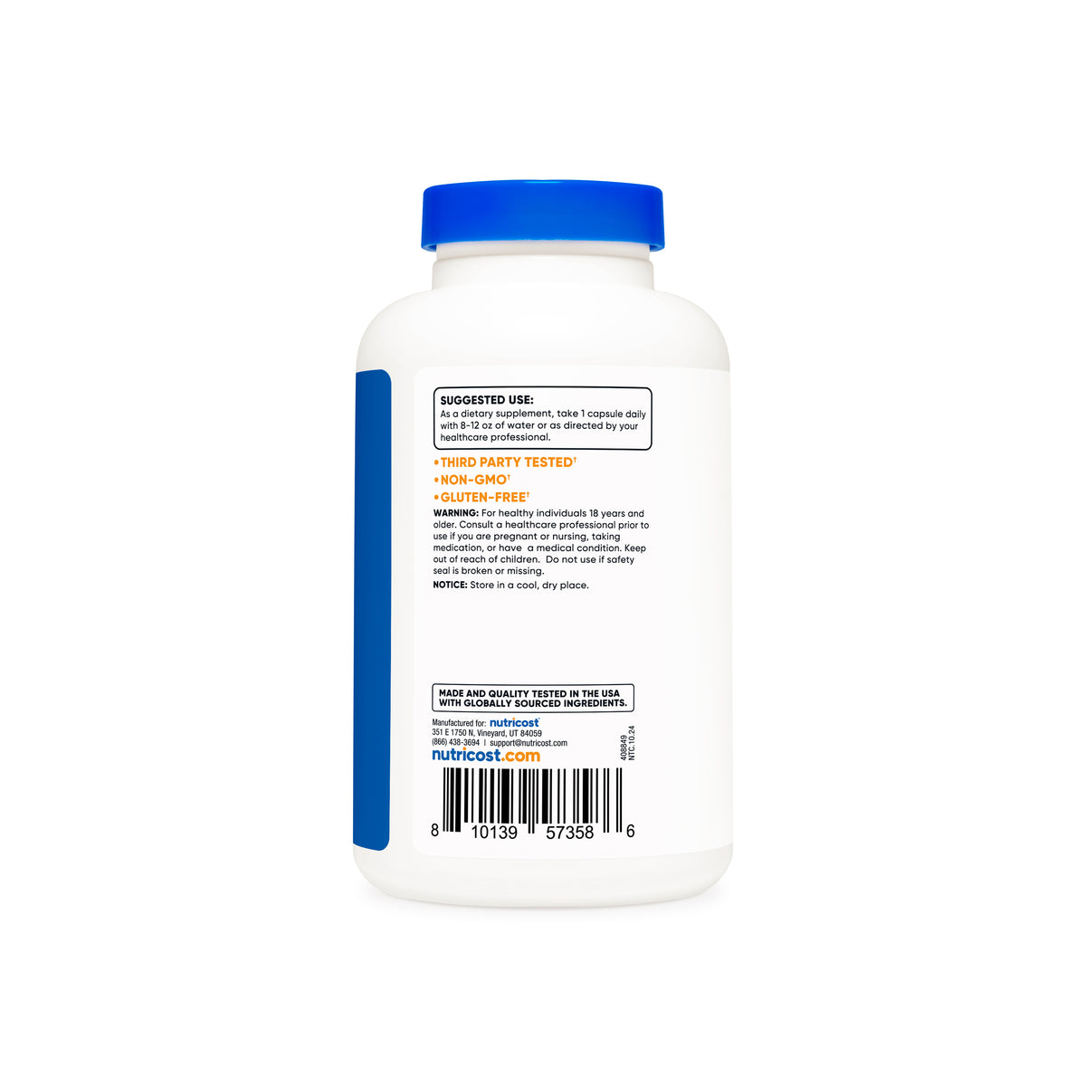 Nutricost Ginger Root Extract Capsules - Image 4