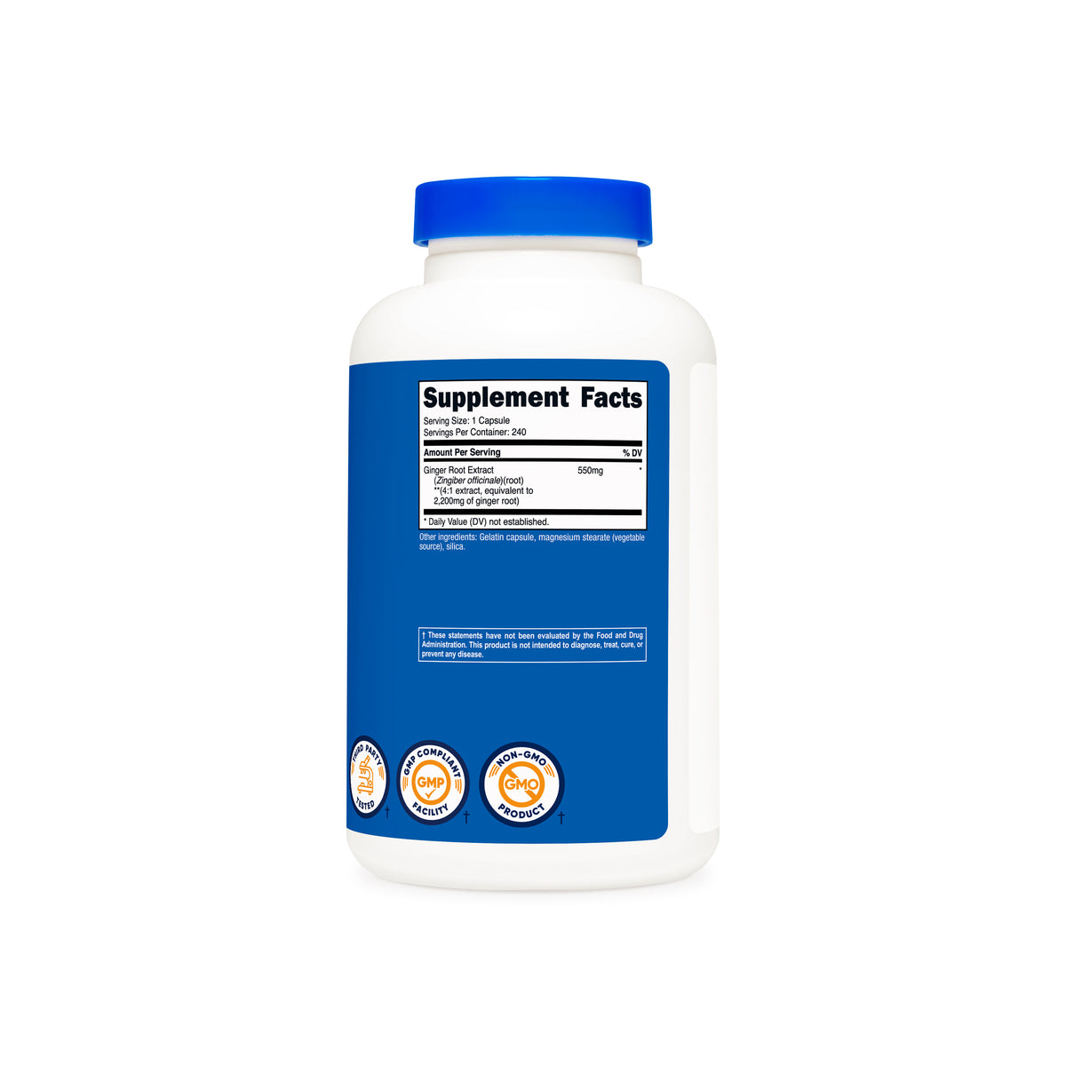 Nutricost Ginger Root Extract Capsules - Image 3