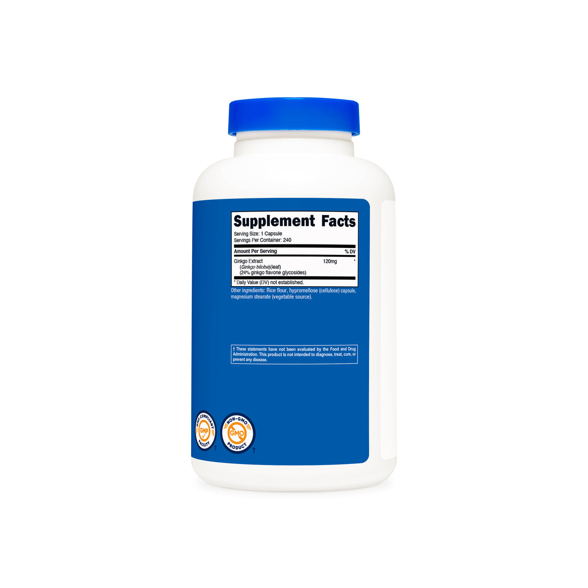 Nutricost Ginkgo Biloba Capsules - Image 3