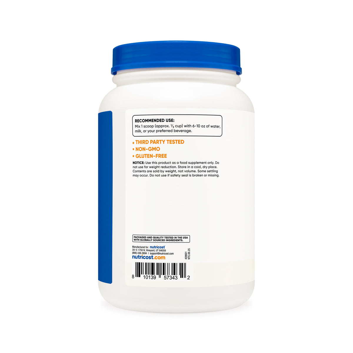Nutricost Grass-Fed Whey Protein Isolate - Image 4