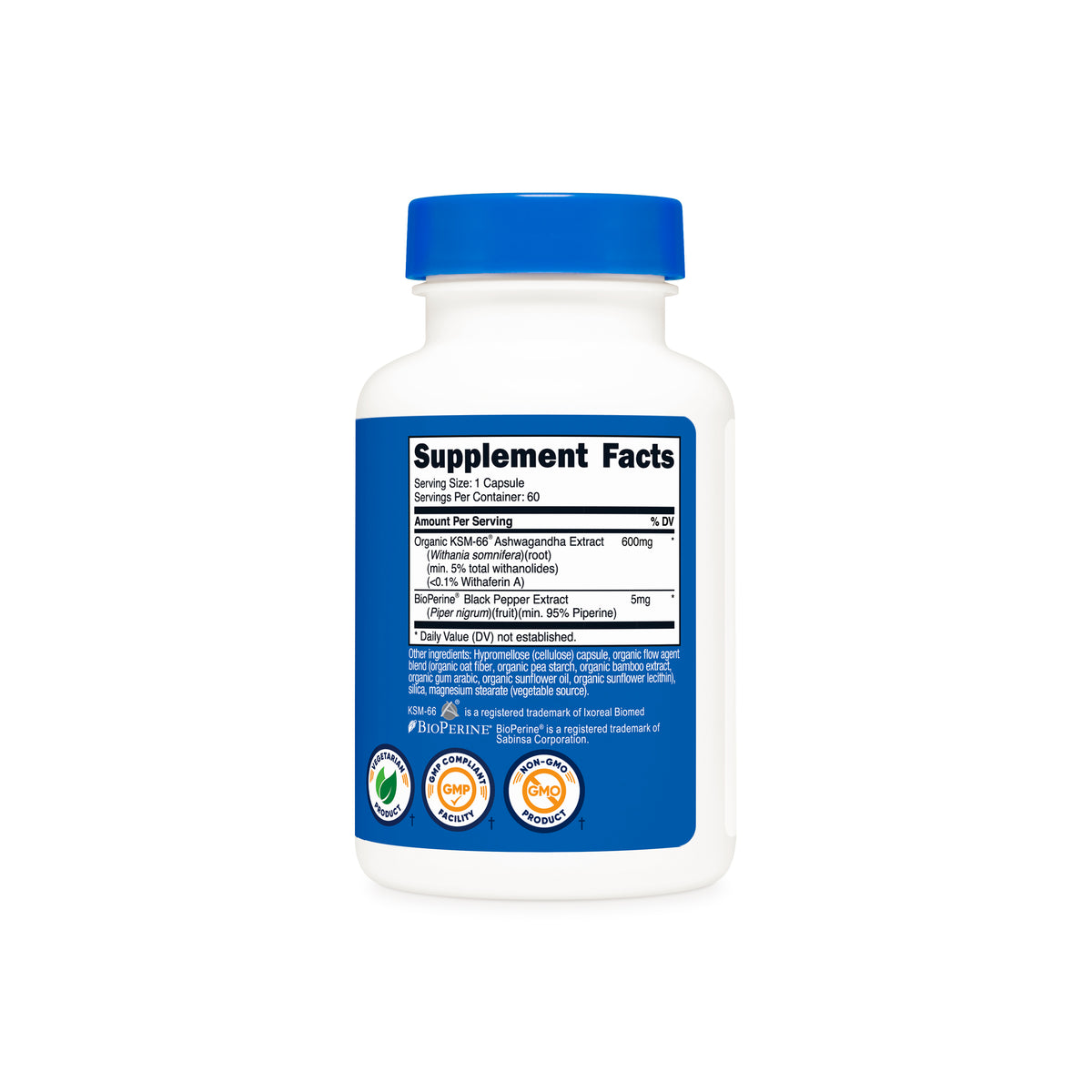 Nutricost KSM-66 Capsules - Image 3