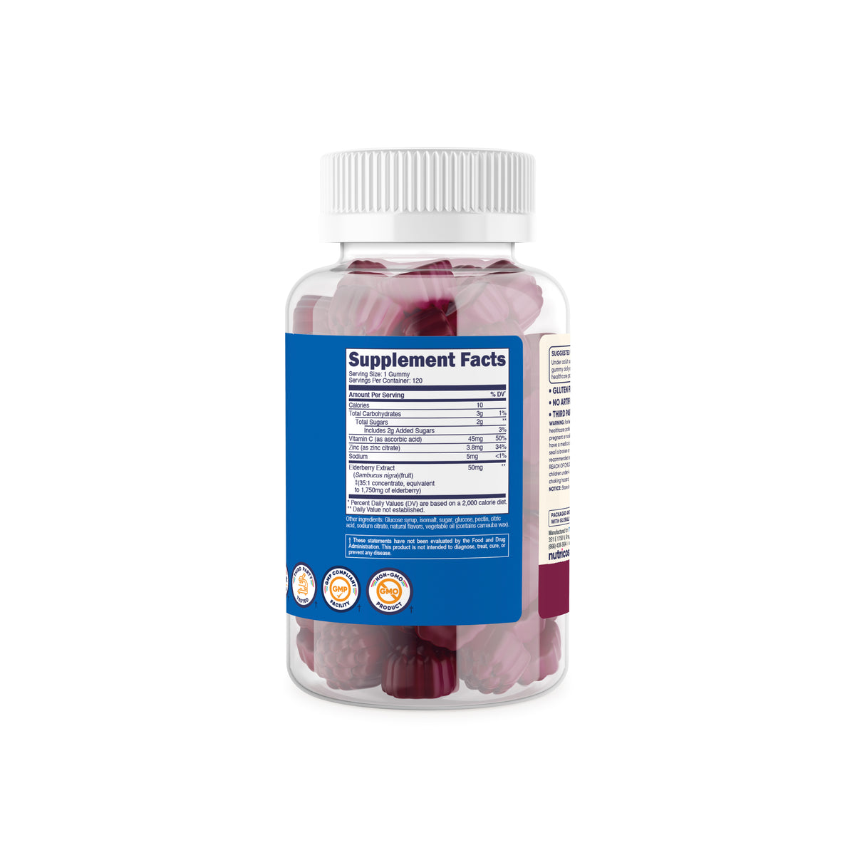 Nutricost Kids Elderberry Gummies - Image 3