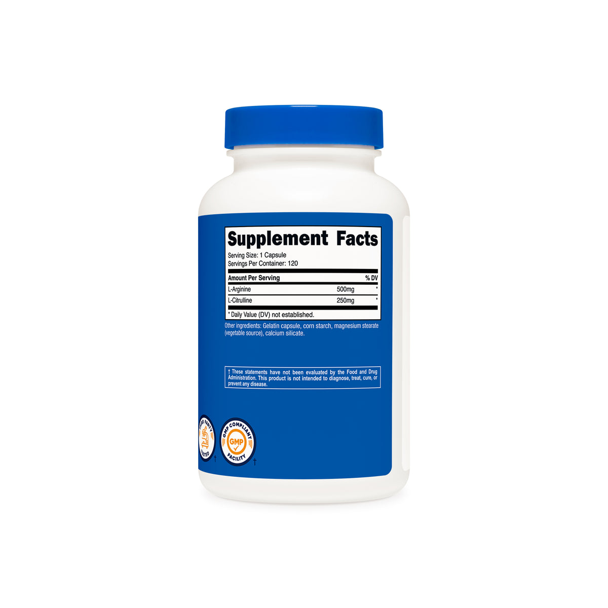 Nutricost L-Arginine L-Citrulline Complex Capsules Nutricost L-Arginine L-Citrulline Complex Capsules