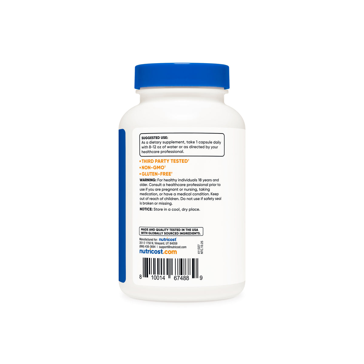 Nutricost L-Glycine Capsules - Image 4