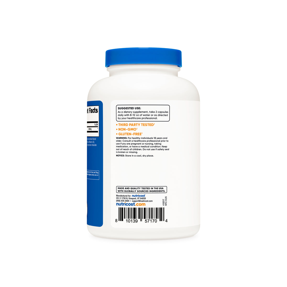 Nutricost L-Lysine Capsules - Image 4