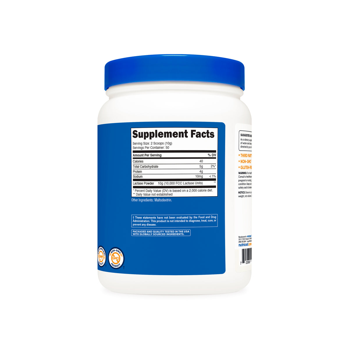 Nutricost Lactase Powder - Image 3