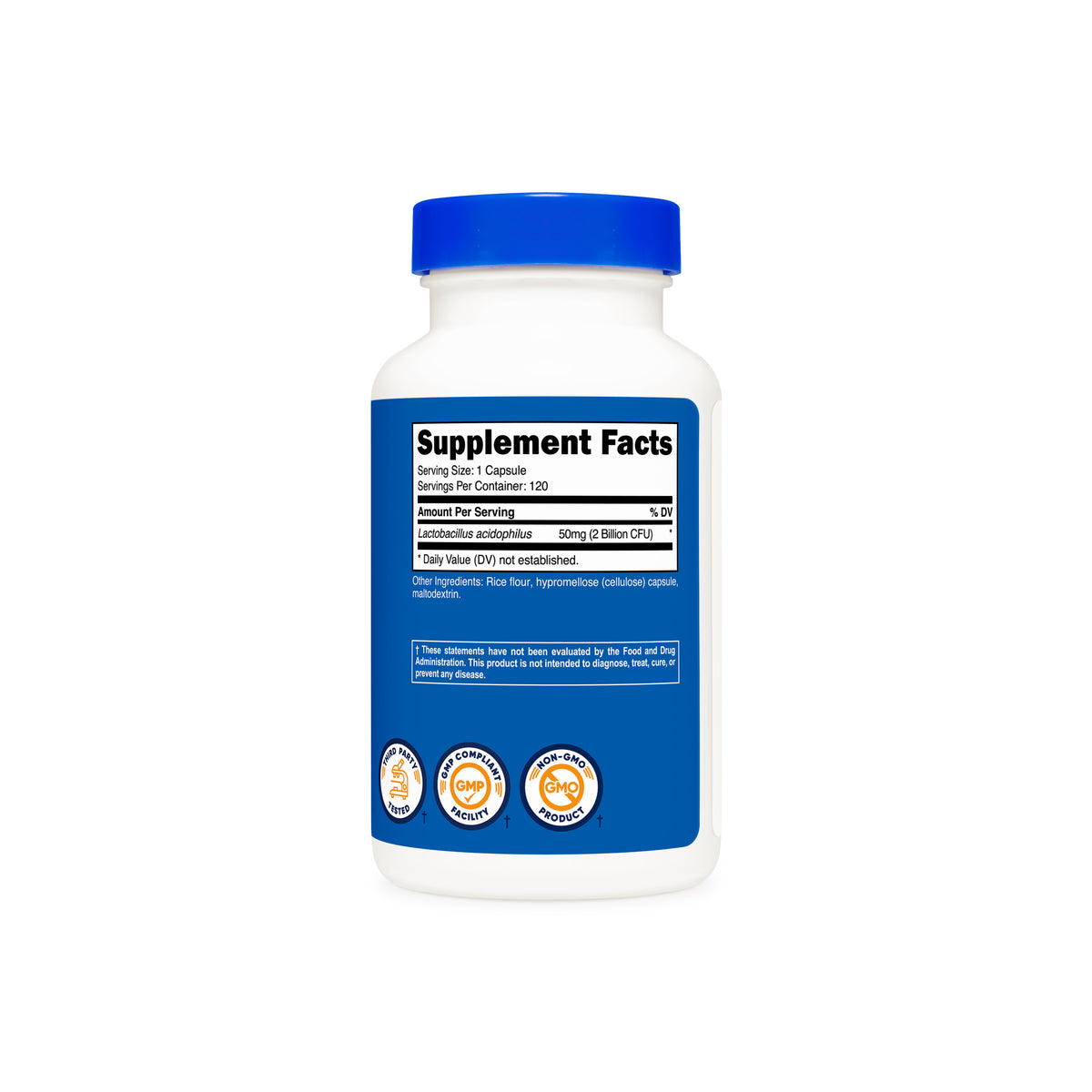 Nutricost Lactobacillus Acidophilus Capsules - Image 3