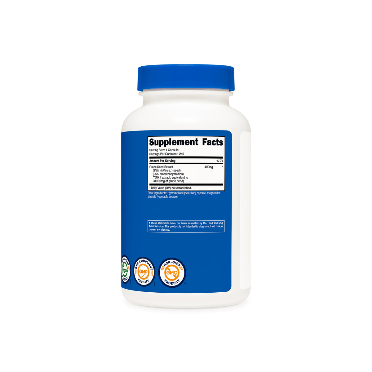 Nutricost Grape Seed Extract (400 MG) (240 CAP) - Image 3