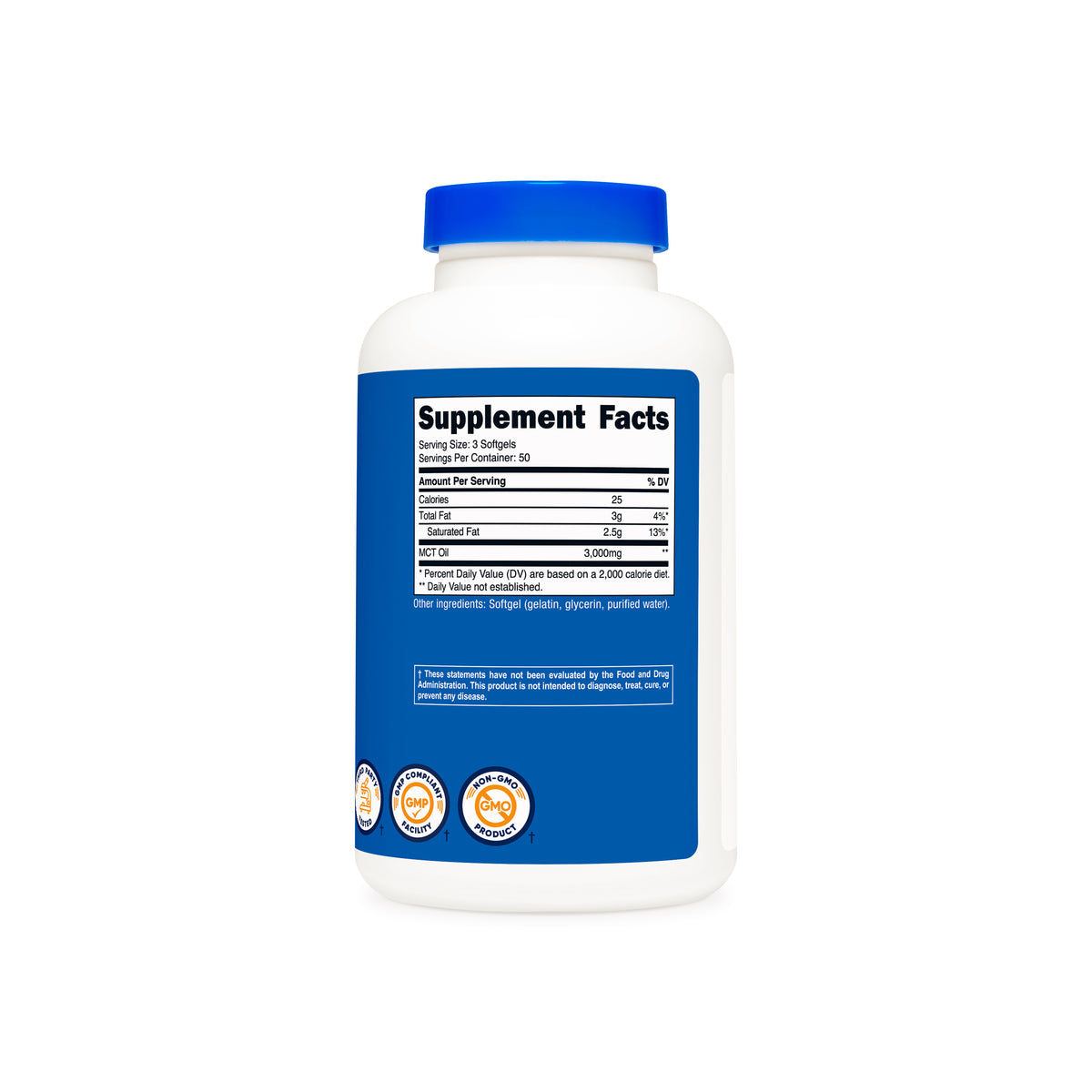 Nutricost MCT Oil Softgels - Image 3