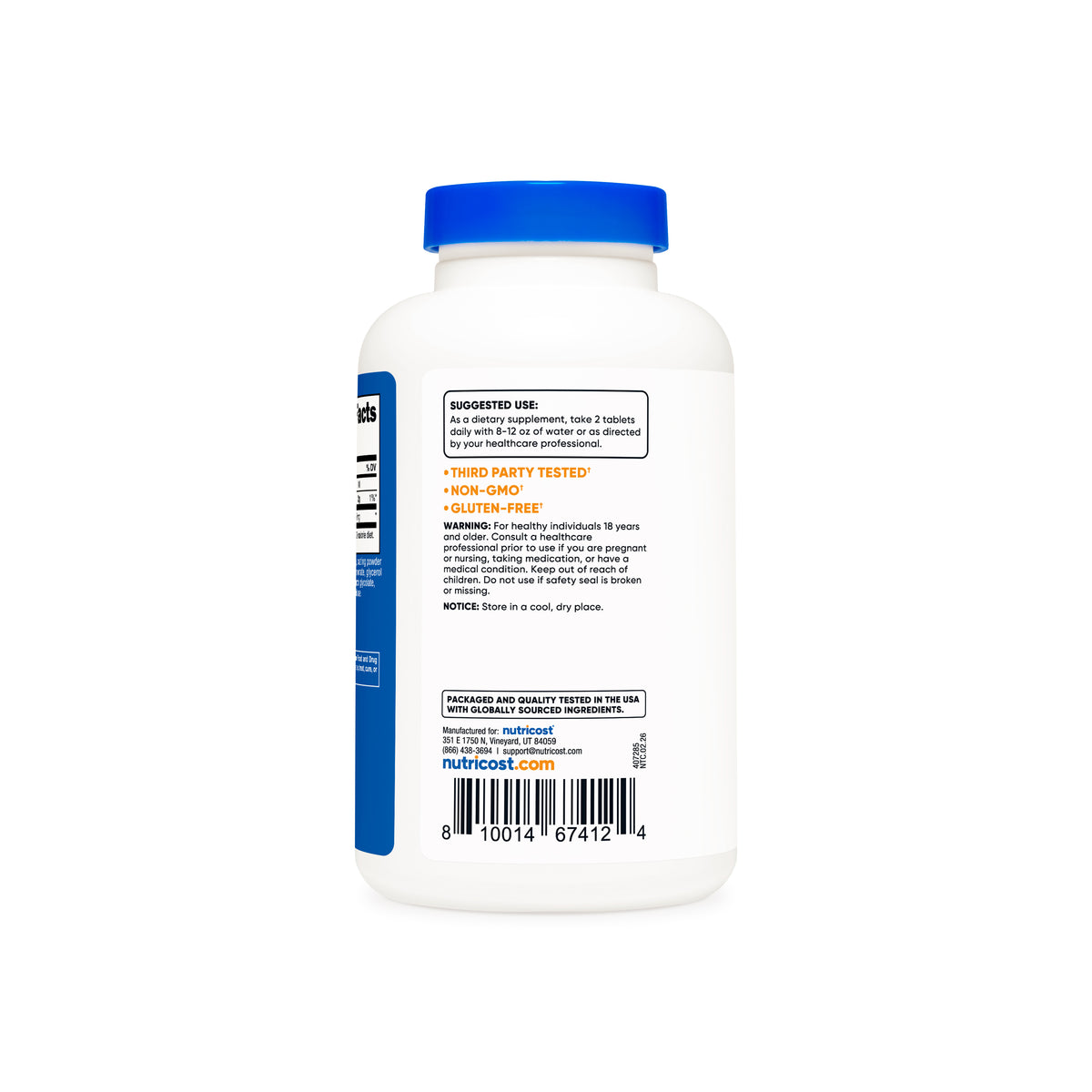 Nutricost MSM Tablets - Image 4